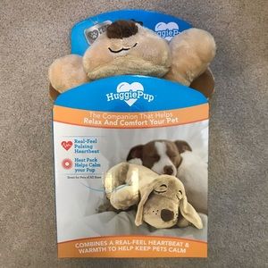 Huggie Pup by Pets Know Best Comforting Dog Toy in Golden